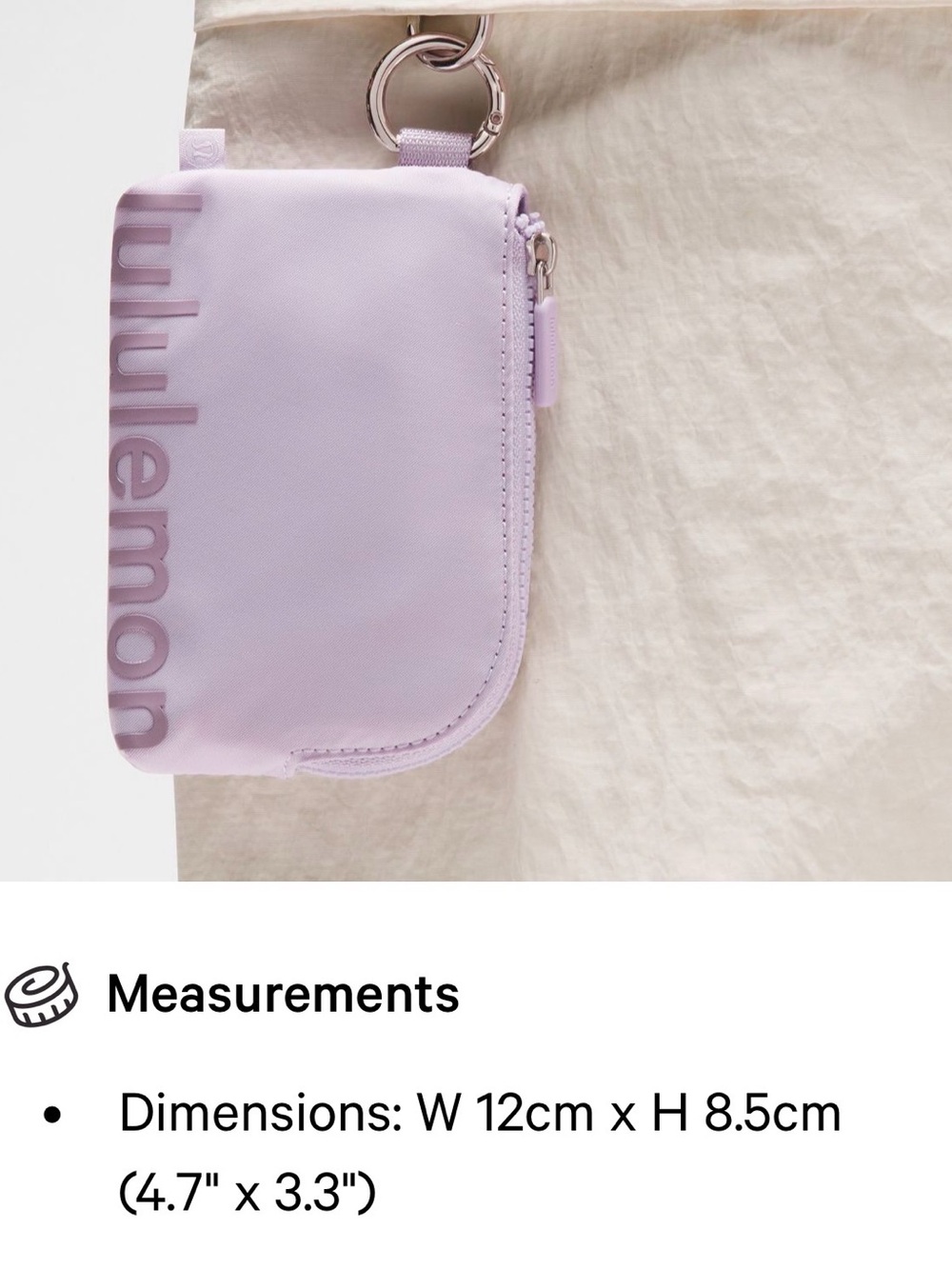 Lululemon dual pouch wristlet with bonus pouch - Picture 4 of 4